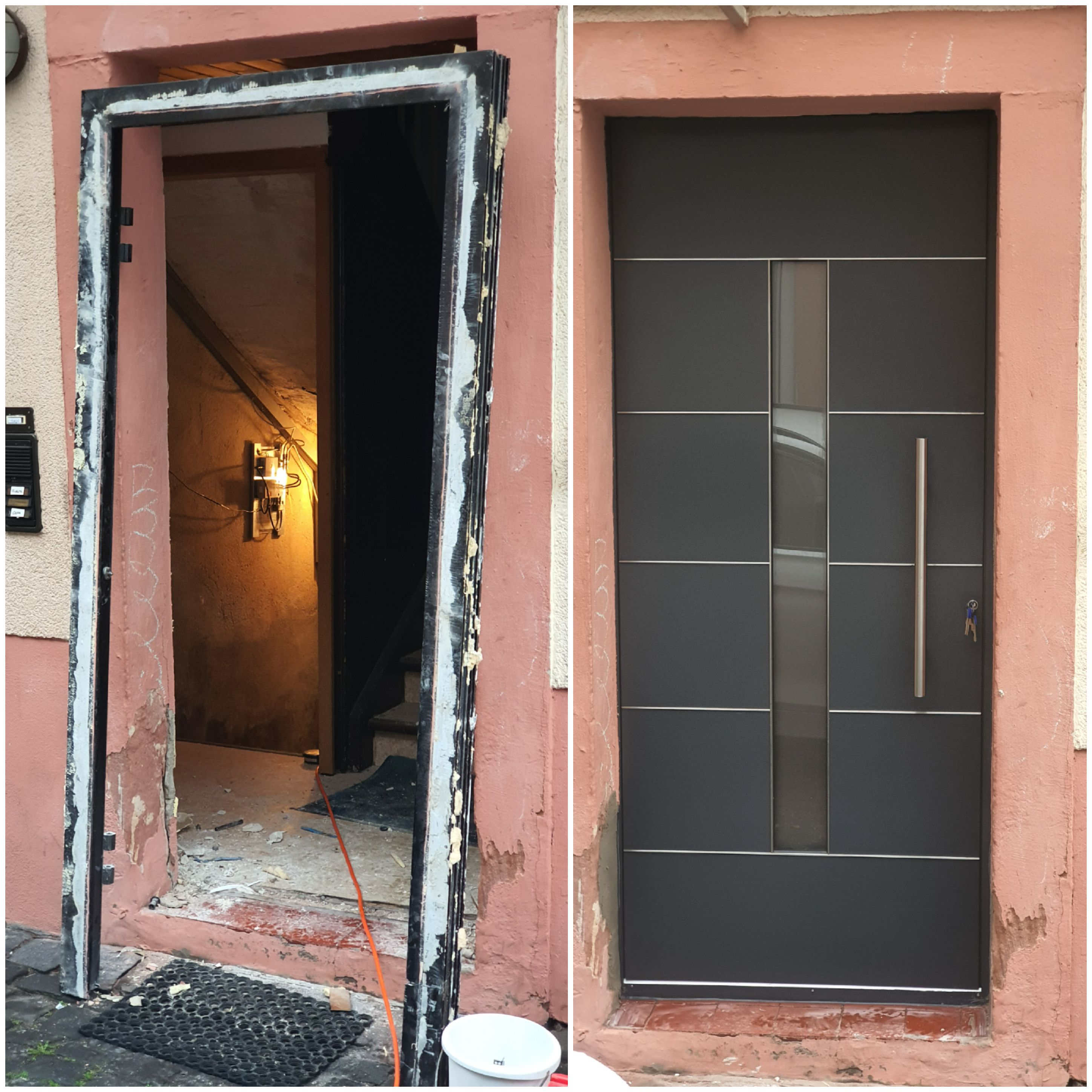Haustür Modernisierung (Aluminium) in Frankfurt am Main