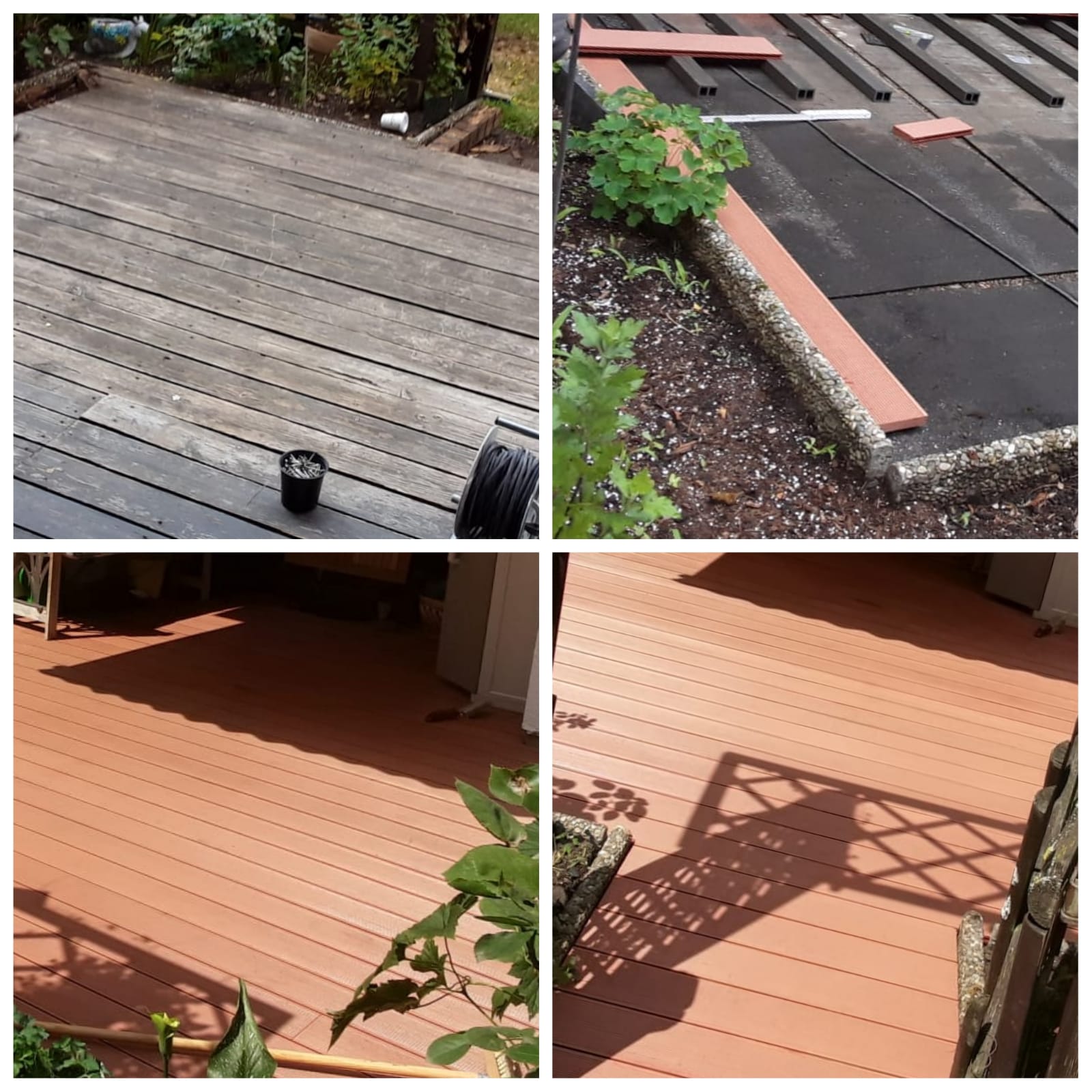 Terrasse WPC Dielen verlegen in Rodgau