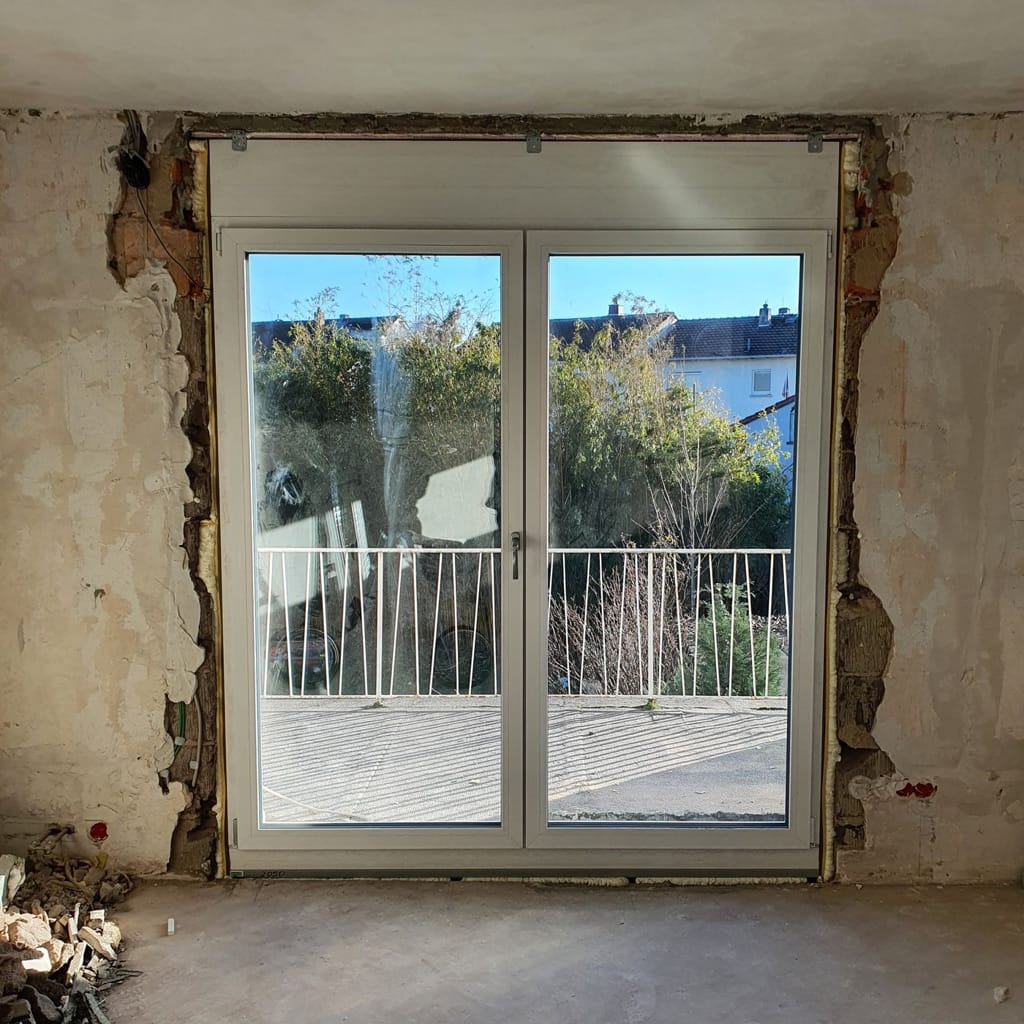 Fenster Modernisierung, Schalschutz Fenster, Schalschutz Balkontür, Bodentiefes Fenster in Hanau-Steinheim