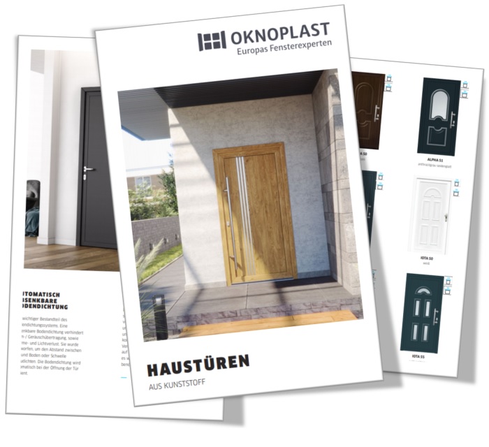 OKNOPLAST Kunststoff Haustüren  | PDF,  36 Seiten, 10 MB
